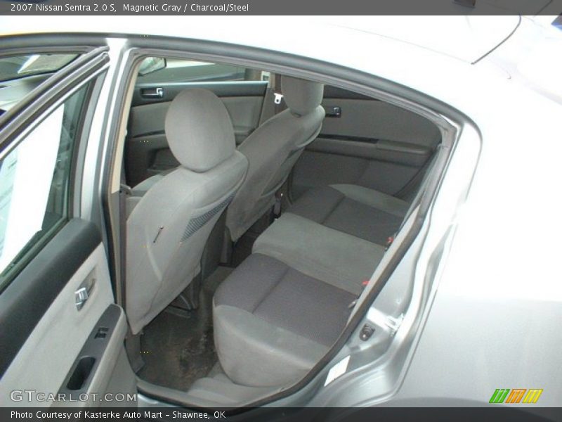 Magnetic Gray / Charcoal/Steel 2007 Nissan Sentra 2.0 S