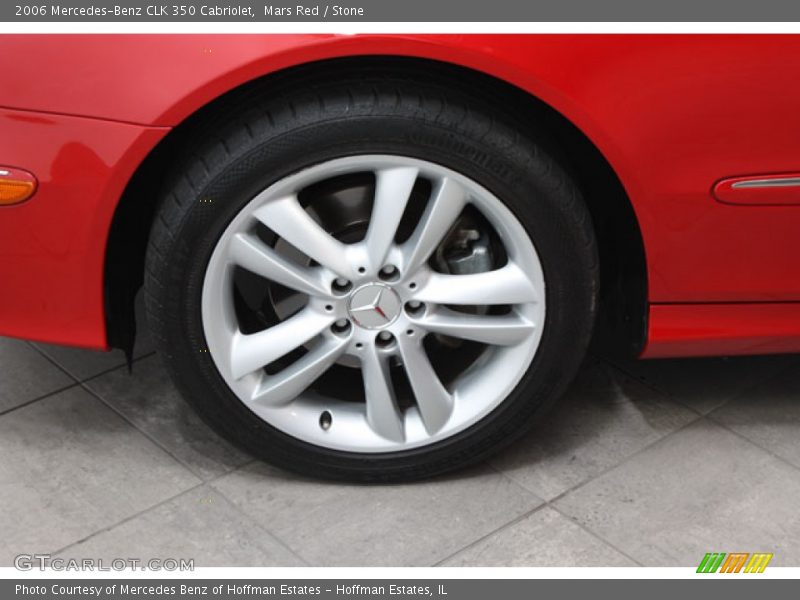 Mars Red / Stone 2006 Mercedes-Benz CLK 350 Cabriolet