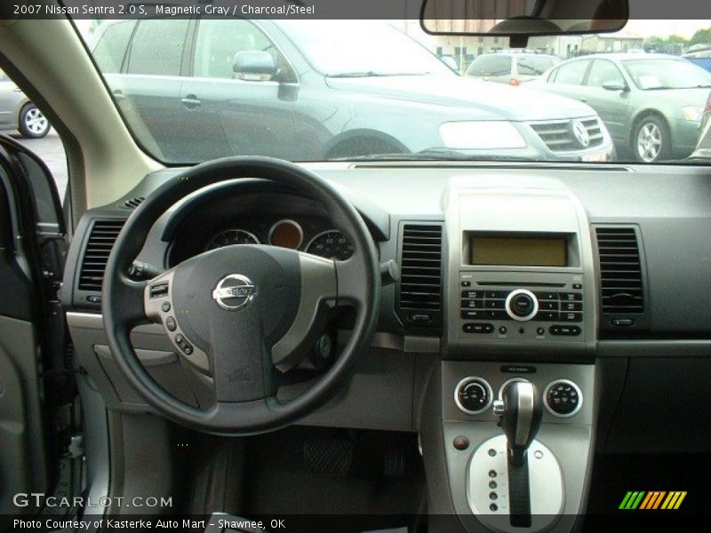 Magnetic Gray / Charcoal/Steel 2007 Nissan Sentra 2.0 S