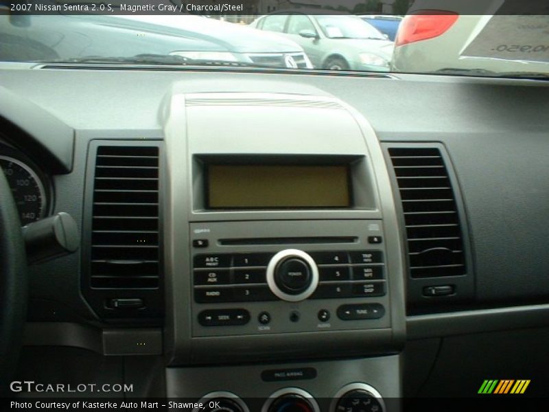 Magnetic Gray / Charcoal/Steel 2007 Nissan Sentra 2.0 S