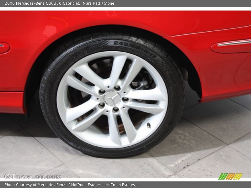 Mars Red / Stone 2006 Mercedes-Benz CLK 350 Cabriolet