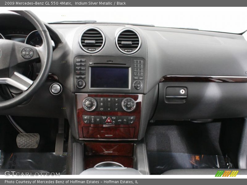 Iridium Silver Metallic / Black 2009 Mercedes-Benz GL 550 4Matic