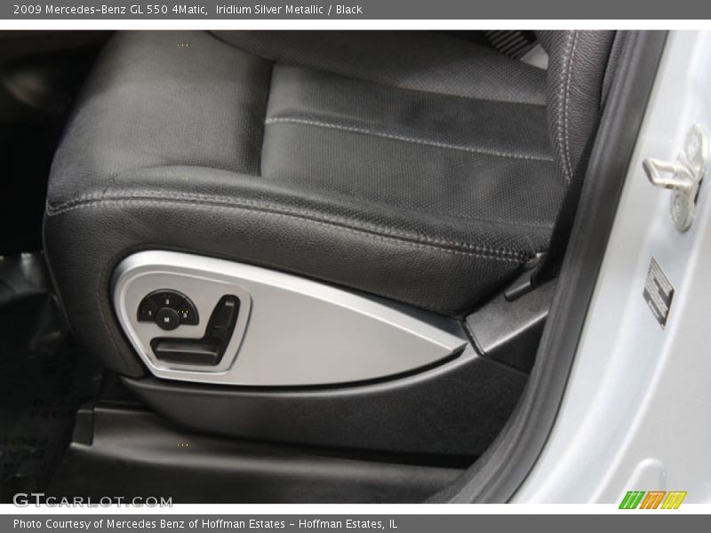 Iridium Silver Metallic / Black 2009 Mercedes-Benz GL 550 4Matic