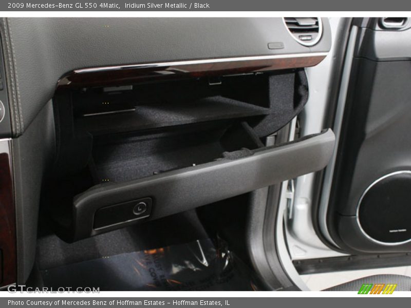 Iridium Silver Metallic / Black 2009 Mercedes-Benz GL 550 4Matic