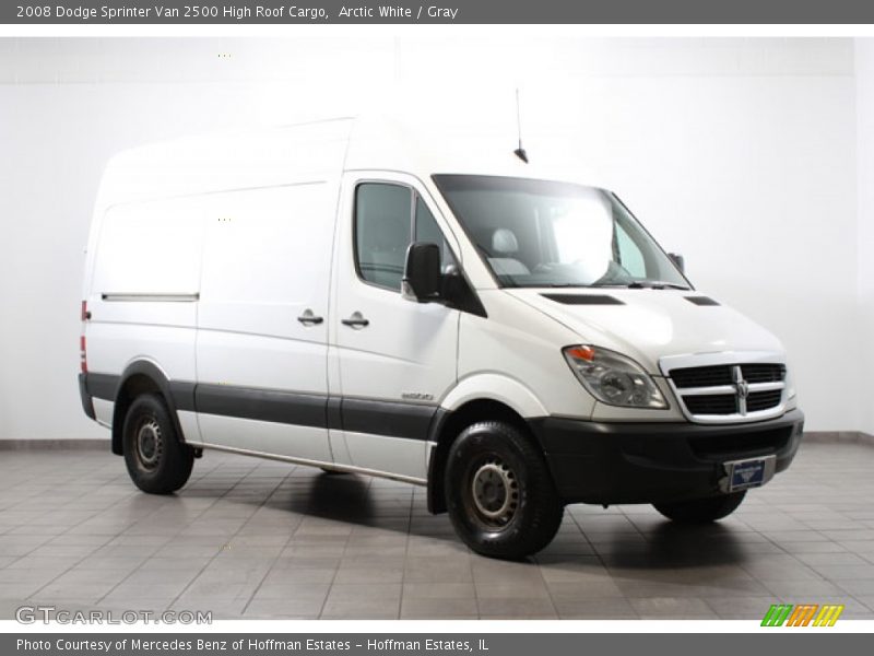 Arctic White / Gray 2008 Dodge Sprinter Van 2500 High Roof Cargo