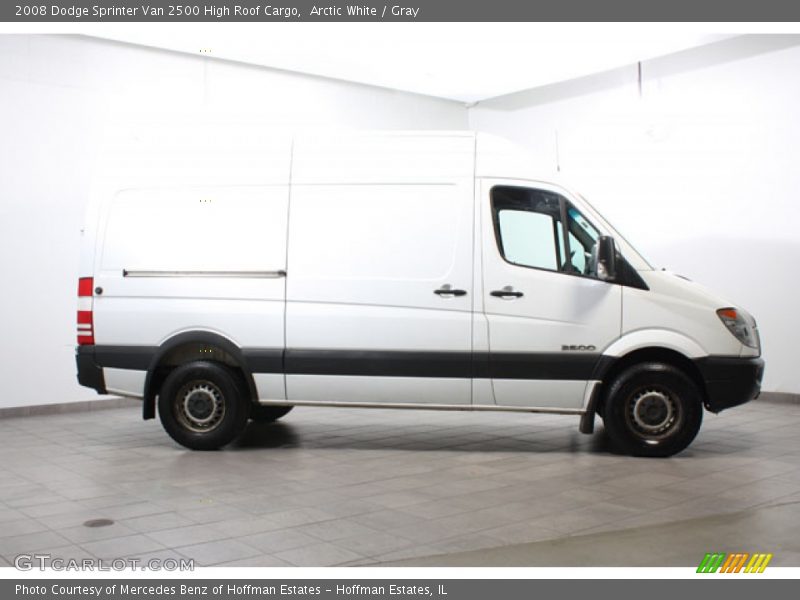 Arctic White / Gray 2008 Dodge Sprinter Van 2500 High Roof Cargo