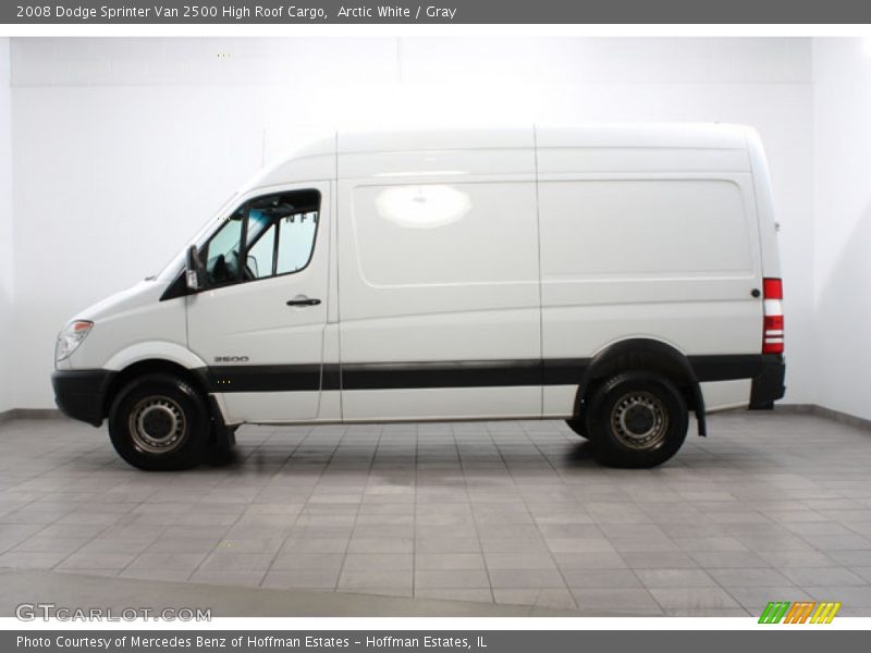 Arctic White / Gray 2008 Dodge Sprinter Van 2500 High Roof Cargo