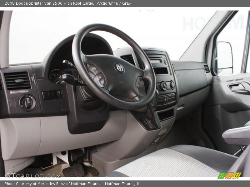 Arctic White / Gray 2008 Dodge Sprinter Van 2500 High Roof Cargo