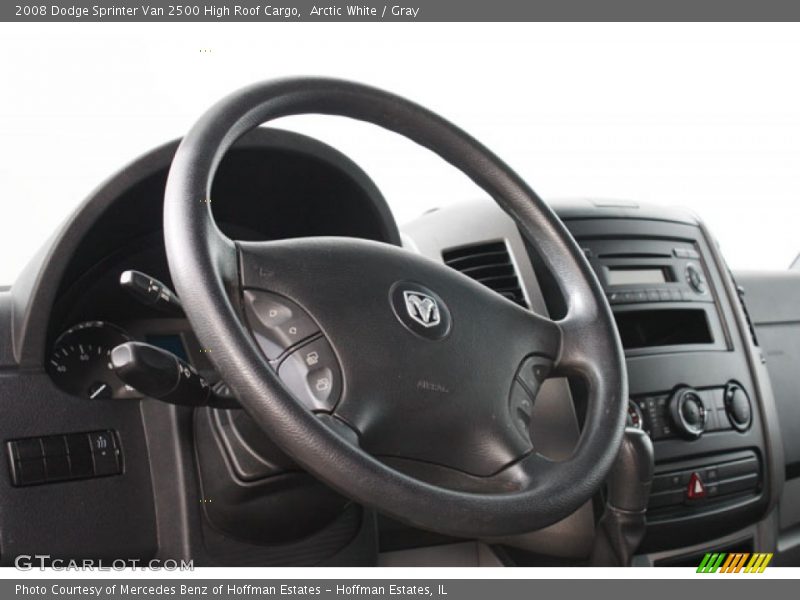 Arctic White / Gray 2008 Dodge Sprinter Van 2500 High Roof Cargo