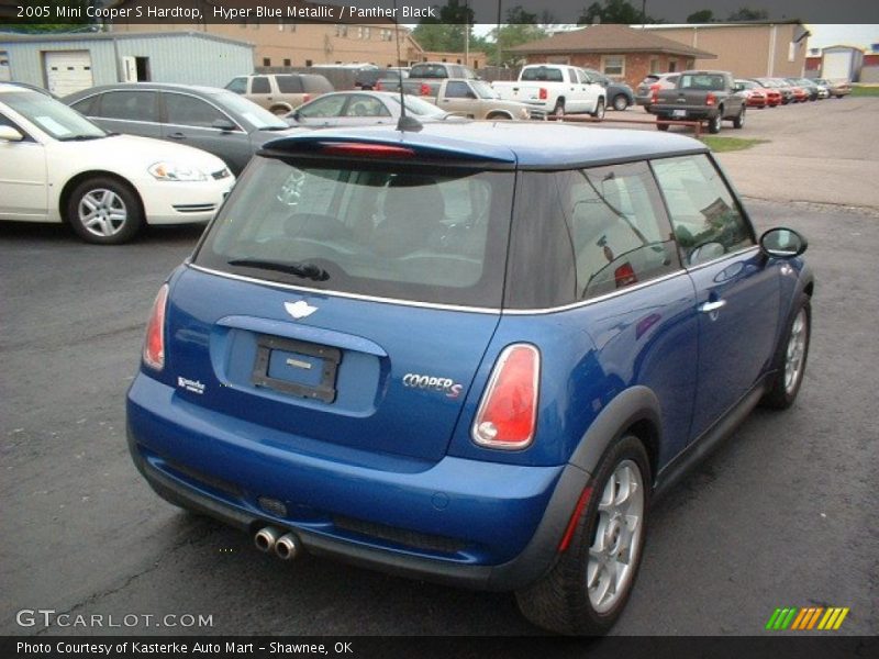 Hyper Blue Metallic / Panther Black 2005 Mini Cooper S Hardtop