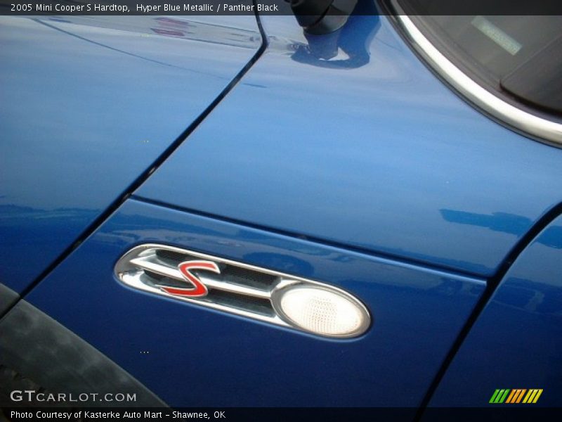 Hyper Blue Metallic / Panther Black 2005 Mini Cooper S Hardtop