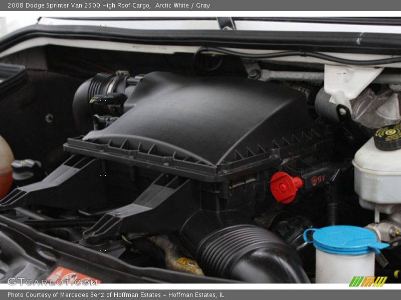 Arctic White / Gray 2008 Dodge Sprinter Van 2500 High Roof Cargo