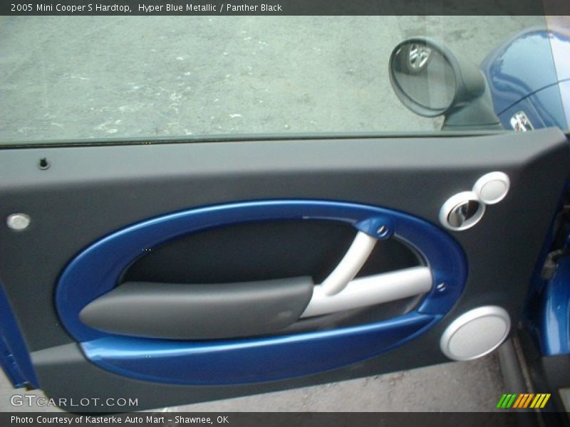 Hyper Blue Metallic / Panther Black 2005 Mini Cooper S Hardtop