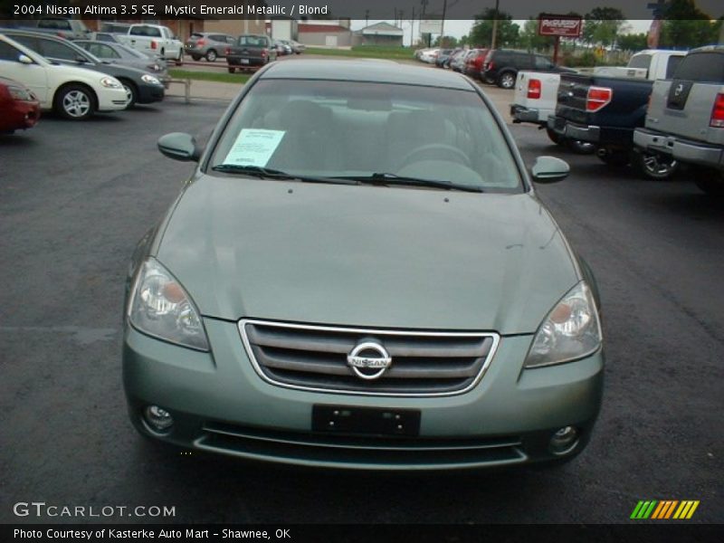 Mystic Emerald Metallic / Blond 2004 Nissan Altima 3.5 SE