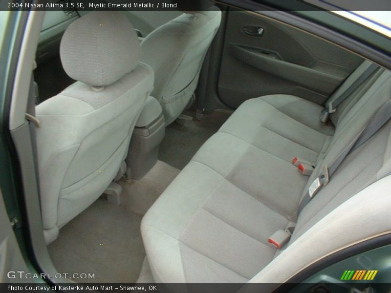 Mystic Emerald Metallic / Blond 2004 Nissan Altima 3.5 SE