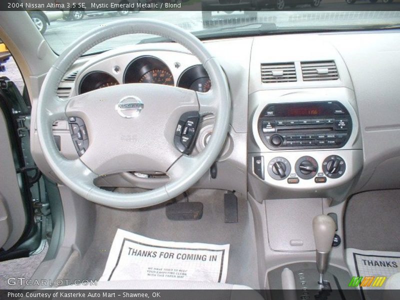 Mystic Emerald Metallic / Blond 2004 Nissan Altima 3.5 SE