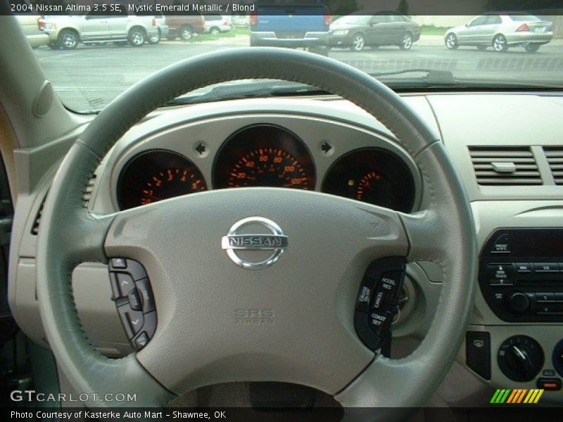 Mystic Emerald Metallic / Blond 2004 Nissan Altima 3.5 SE