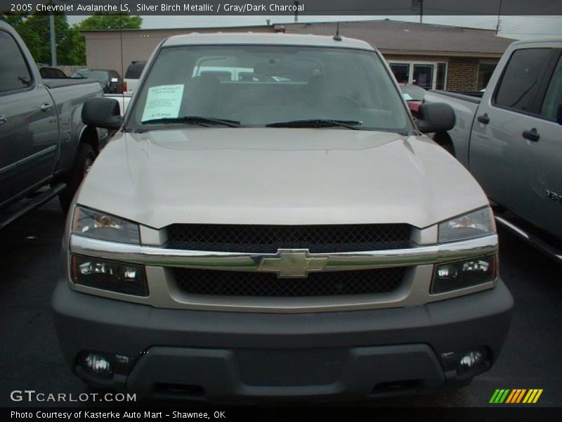 Silver Birch Metallic / Gray/Dark Charcoal 2005 Chevrolet Avalanche LS