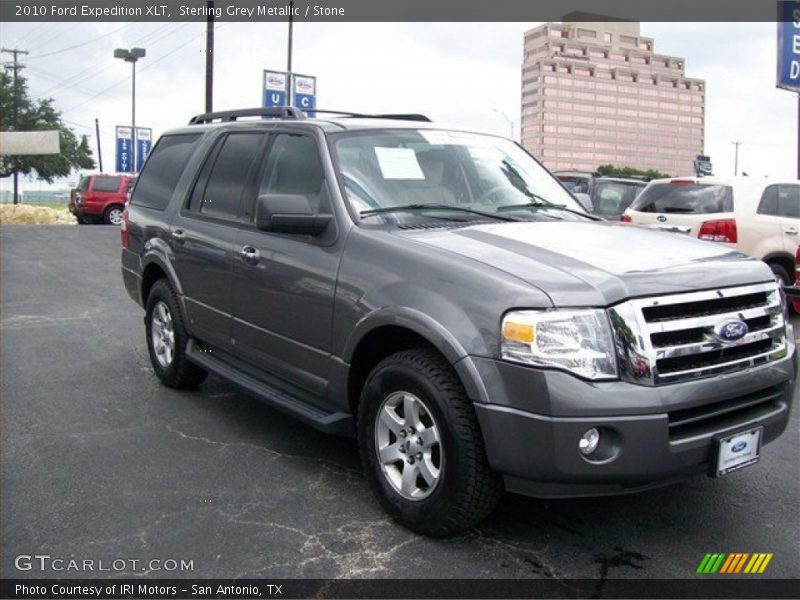 Sterling Grey Metallic / Stone 2010 Ford Expedition XLT