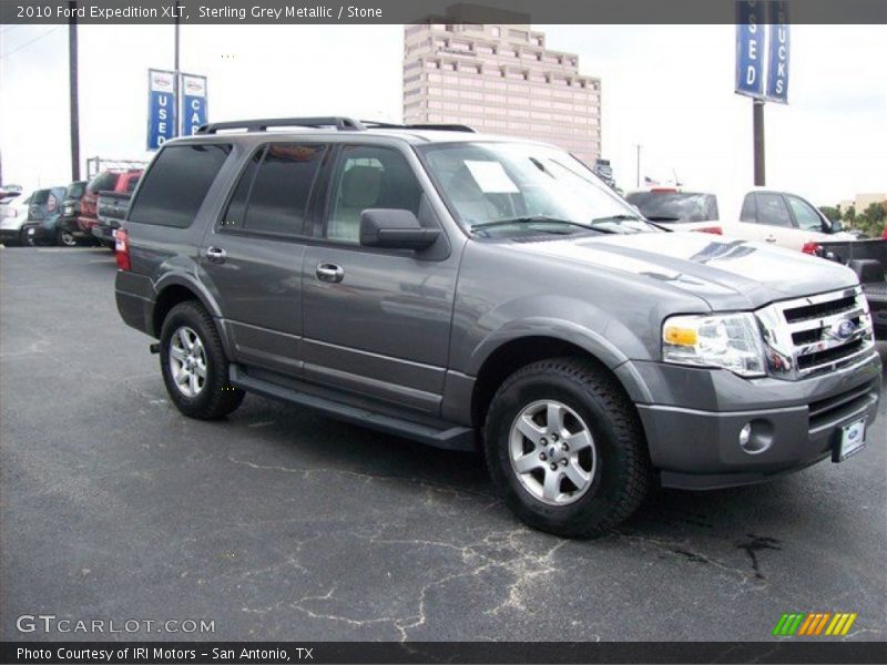 Sterling Grey Metallic / Stone 2010 Ford Expedition XLT