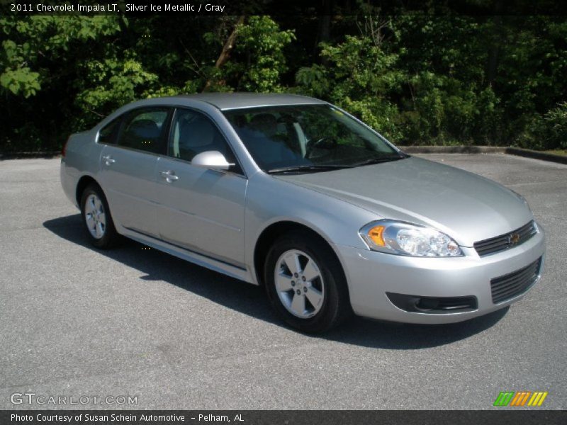 Silver Ice Metallic / Gray 2011 Chevrolet Impala LT