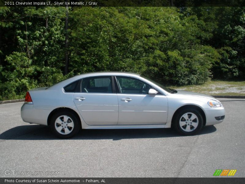 Silver Ice Metallic / Gray 2011 Chevrolet Impala LT