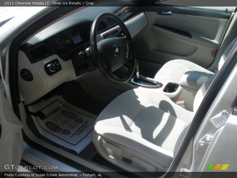 Silver Ice Metallic / Gray 2011 Chevrolet Impala LT