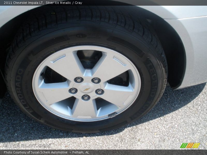 Silver Ice Metallic / Gray 2011 Chevrolet Impala LT