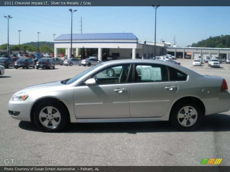 Silver Ice Metallic / Gray 2011 Chevrolet Impala LT
