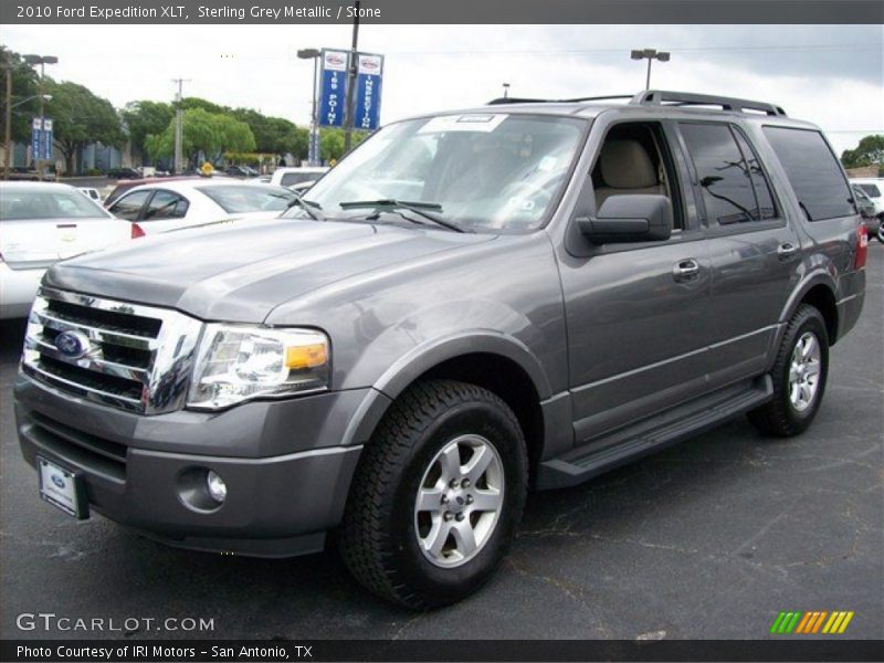 Sterling Grey Metallic / Stone 2010 Ford Expedition XLT