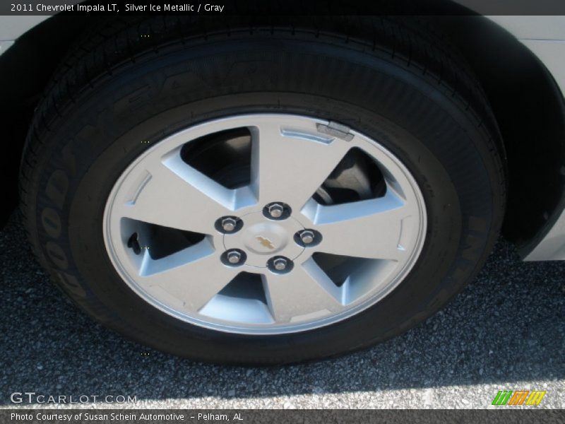 Silver Ice Metallic / Gray 2011 Chevrolet Impala LT
