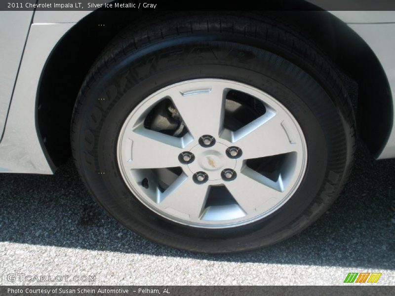 Silver Ice Metallic / Gray 2011 Chevrolet Impala LT