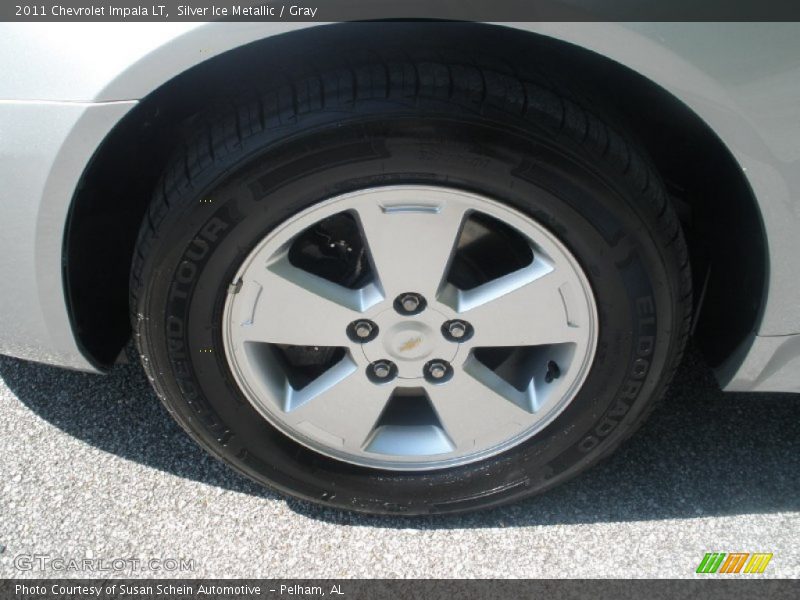 Silver Ice Metallic / Gray 2011 Chevrolet Impala LT