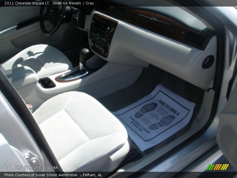 Silver Ice Metallic / Gray 2011 Chevrolet Impala LT