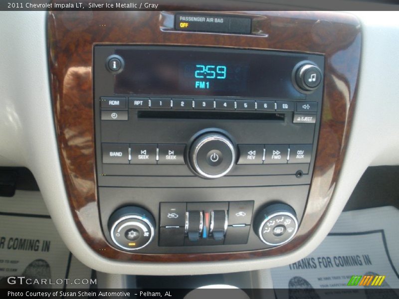 Silver Ice Metallic / Gray 2011 Chevrolet Impala LT