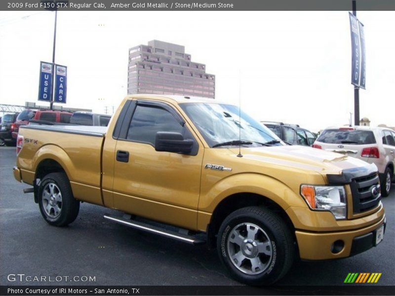  2009 F150 STX Regular Cab Amber Gold Metallic