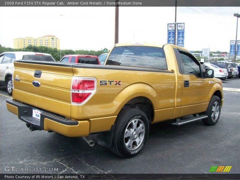  2009 F150 STX Regular Cab Amber Gold Metallic