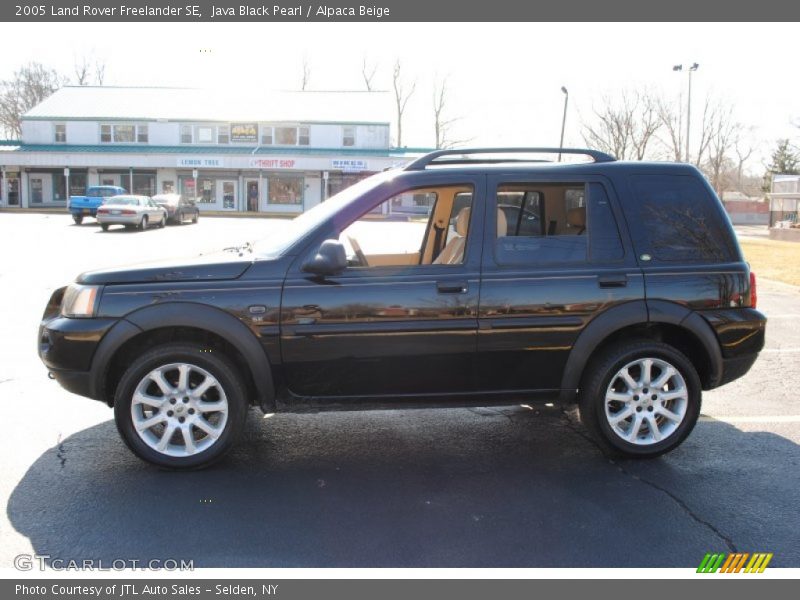 Java Black Pearl / Alpaca Beige 2005 Land Rover Freelander SE