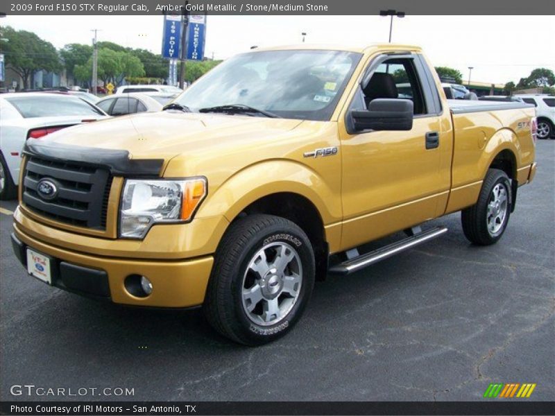 Front 3/4 View of 2009 F150 STX Regular Cab
