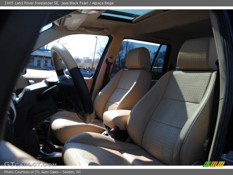 Java Black Pearl / Alpaca Beige 2005 Land Rover Freelander SE