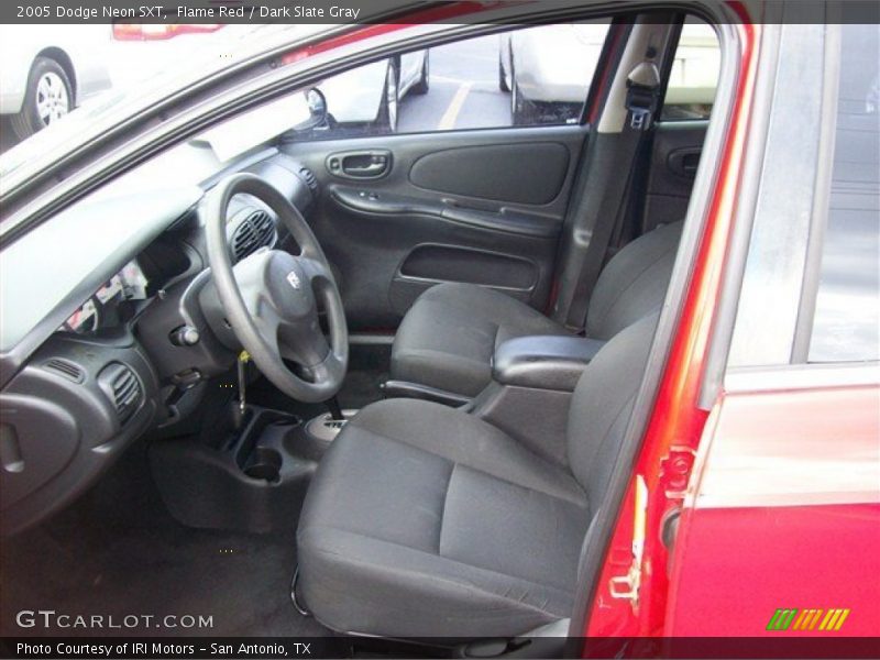 Flame Red / Dark Slate Gray 2005 Dodge Neon SXT