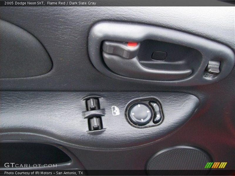 Flame Red / Dark Slate Gray 2005 Dodge Neon SXT