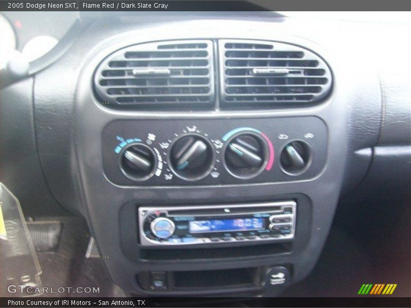 Flame Red / Dark Slate Gray 2005 Dodge Neon SXT