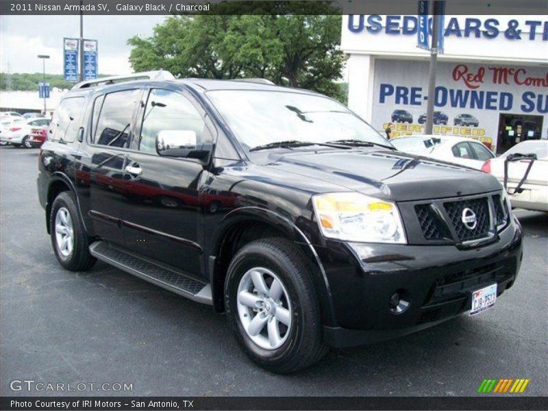Galaxy Black / Charcoal 2011 Nissan Armada SV