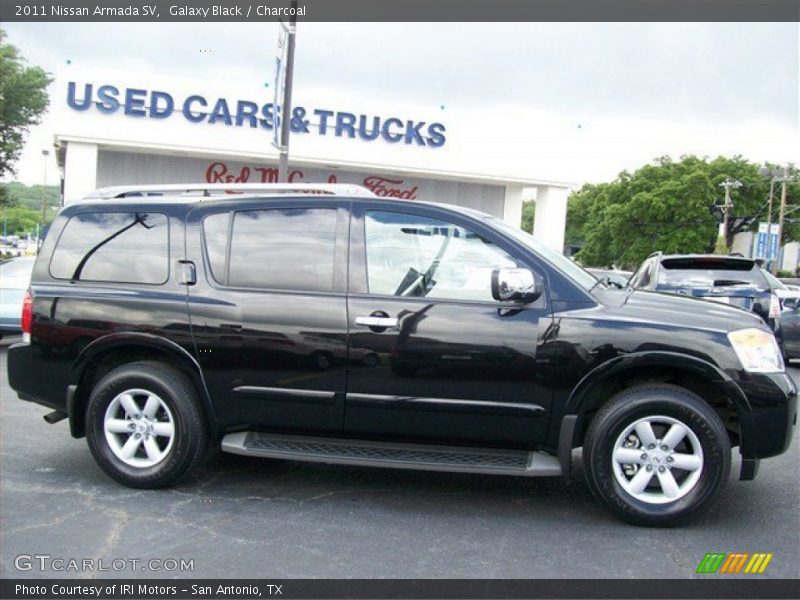 Galaxy Black / Charcoal 2011 Nissan Armada SV