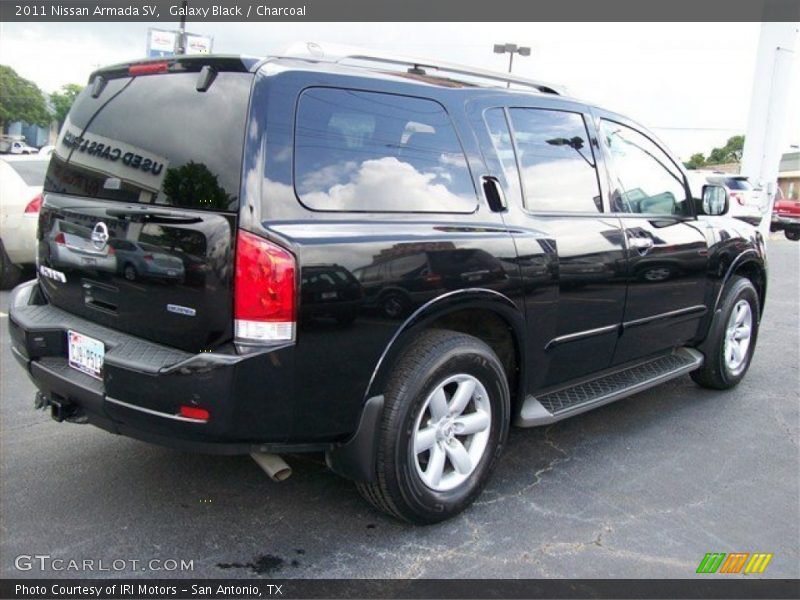 Galaxy Black / Charcoal 2011 Nissan Armada SV