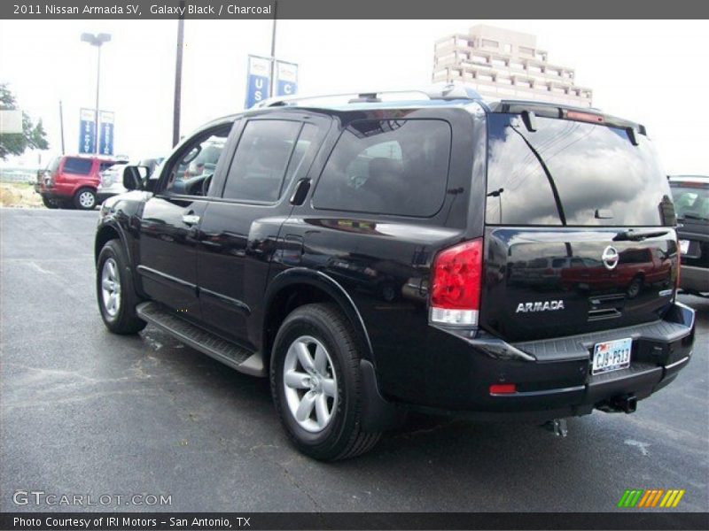 Galaxy Black / Charcoal 2011 Nissan Armada SV