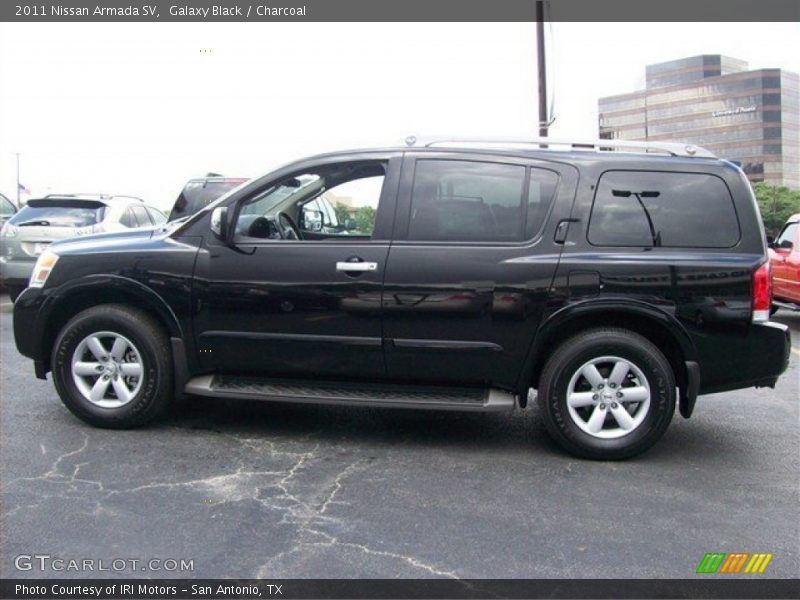 Galaxy Black / Charcoal 2011 Nissan Armada SV