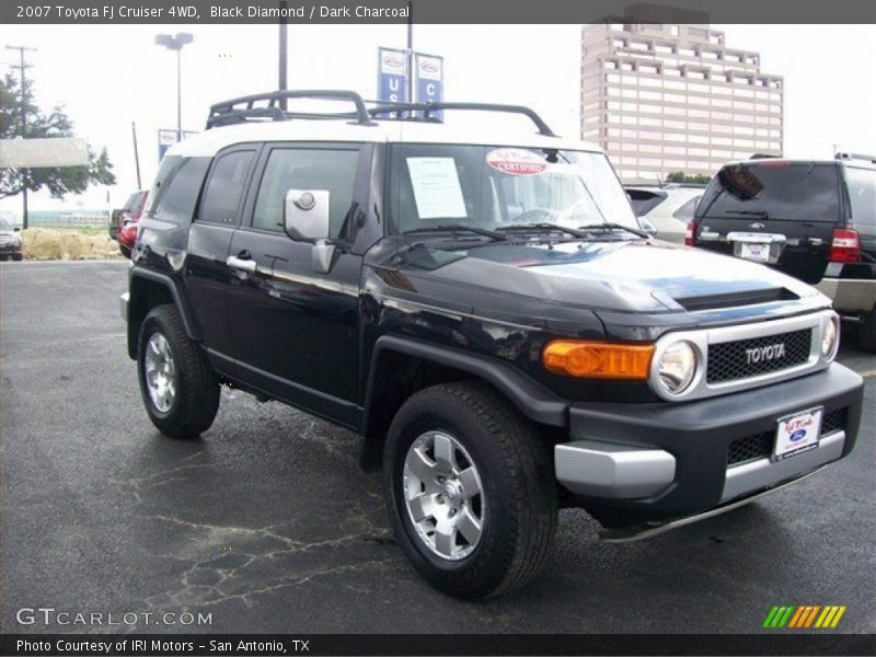 Black Diamond / Dark Charcoal 2007 Toyota FJ Cruiser 4WD