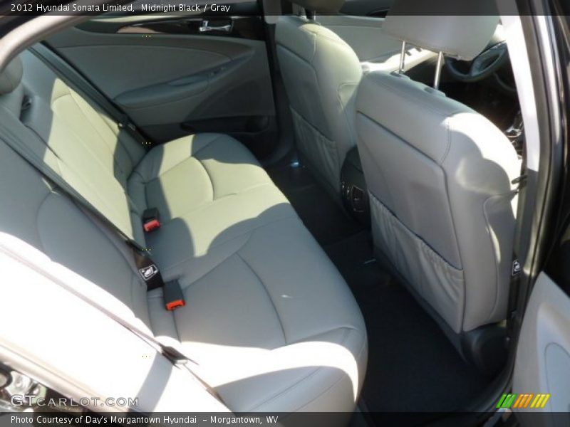 Midnight Black / Gray 2012 Hyundai Sonata Limited